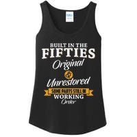 Built In The Fifties Built In The 50s Birthday Ladies Essential Tank