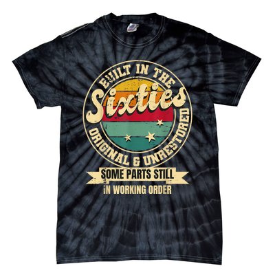 Built In The sixties Original Unrestored 60th Birthday  Tie-Dye T-Shirt