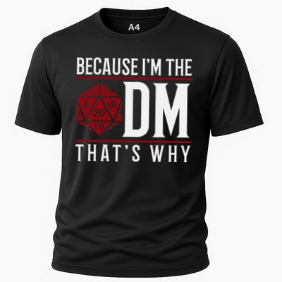 Because IM The Dm ThatS Why Performance Shirt