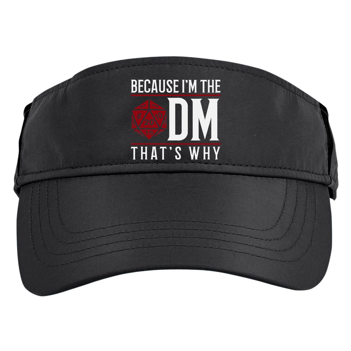 Because IM The Dm ThatS Why Adult Drive Performance Visor