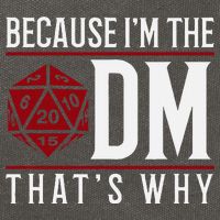 Because IM The Dm ThatS Why Cotton Canvas Backpack