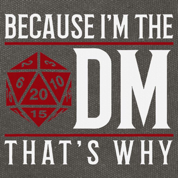Because IM The Dm ThatS Why Cotton Canvas Backpack
