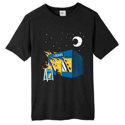 Bears In Trees Bakery On Fire Tall Fusion ChromaSoft Performance T-Shirt