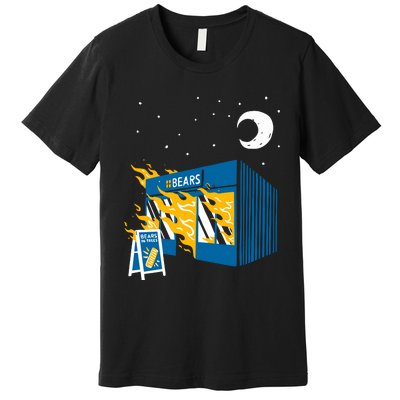 Bears In Trees Bakery On Fire Premium T-Shirt