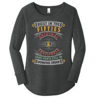 Built In The Fifties Built In The 50s Birthday Women's Perfect Tri Tunic Long Sleeve Shirt