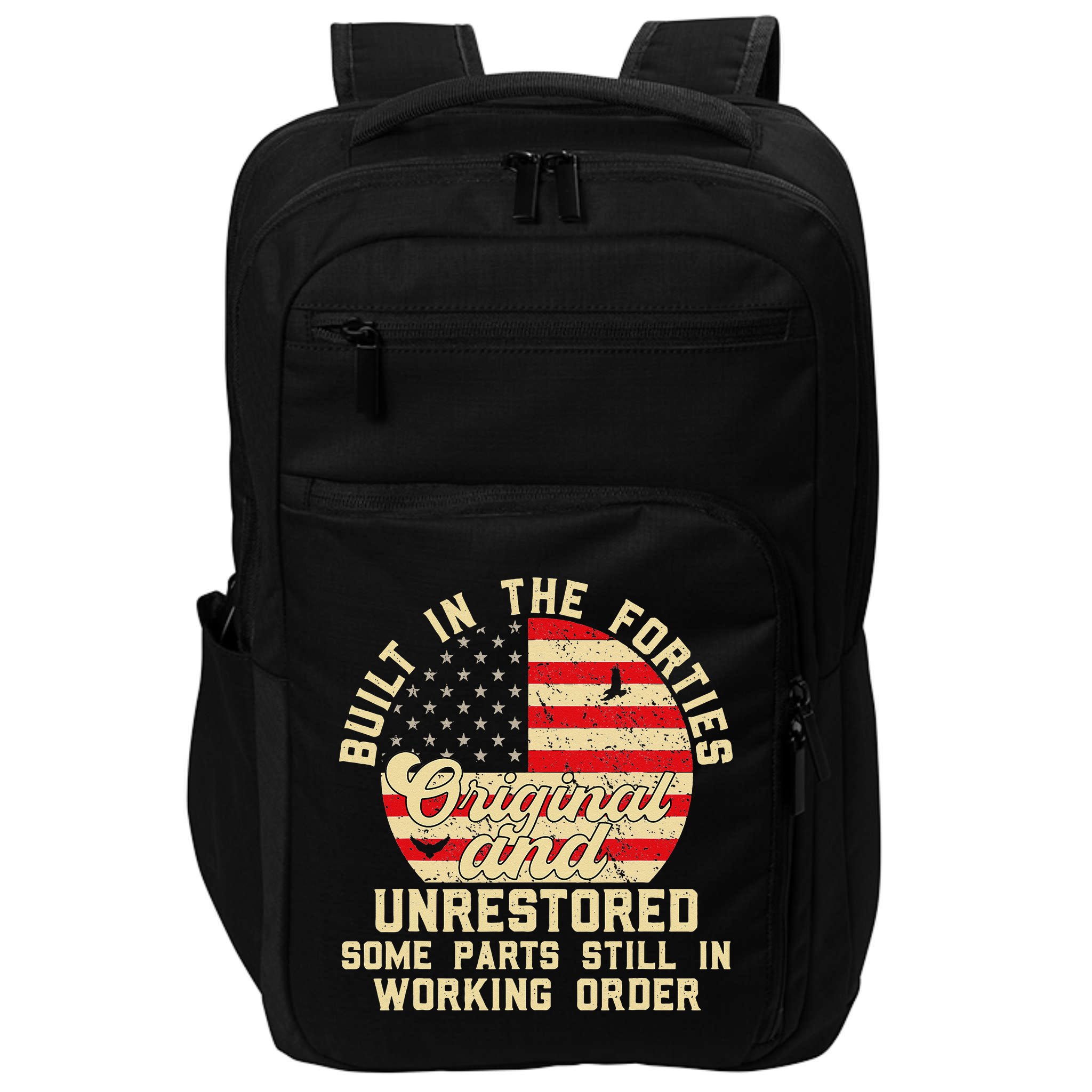 Built In The Forties Original & Unrestored 70th Birthday Impact Tech Backpack