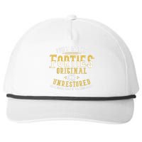 Built In The Forties Original Unrestored 70th Birthday Funny Snapback Five-Panel Rope Hat