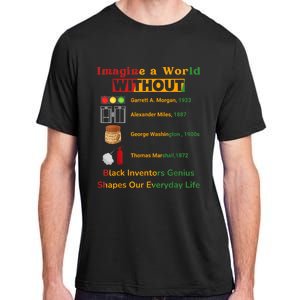 Black Inventors Their Timeless Contributions Black History Adult ChromaSoft Performance T-Shirt