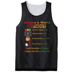 Black Inventors Their Timeless Contributions Black History Mesh Reversible Basketball Jersey Tank