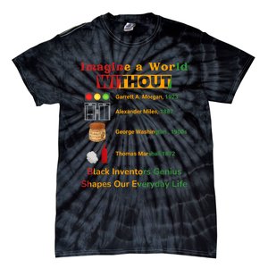 Black Inventors Their Timeless Contributions Black History Tie-Dye T-Shirt