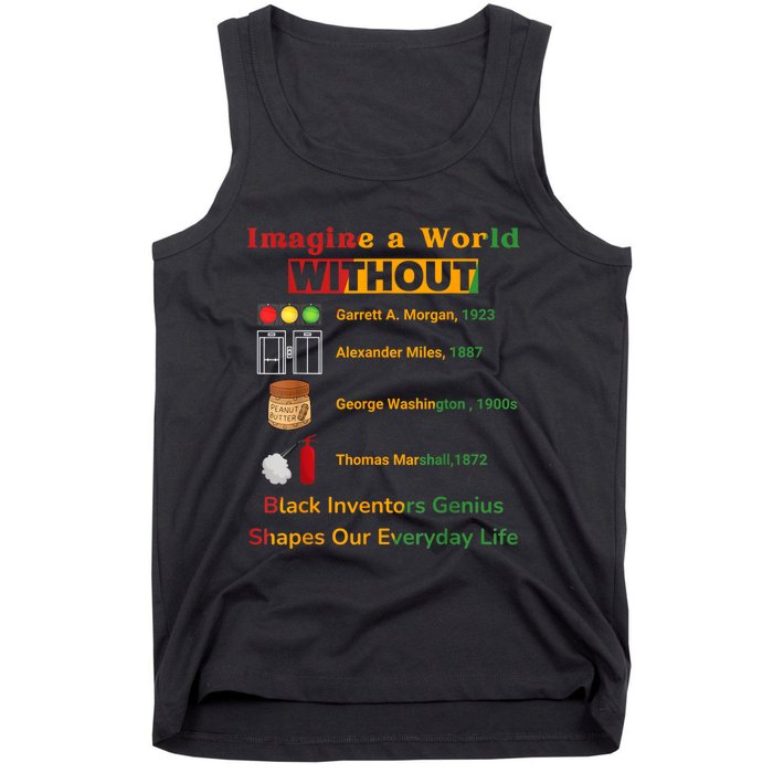 Black Inventors Their Timeless Contributions Black History Tank Top