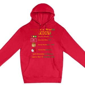 Black Inventors Their Timeless Contributions Black History Premium Pullover Hoodie