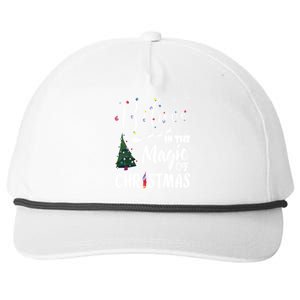 Believe In The Magic Of Christmas Gift Snapback Five-Panel Rope Hat