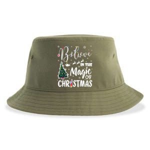 Believe In The Magic Of Christmas Gift Sustainable Bucket Hat