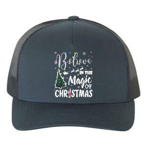 Believe In The Magic Of Christmas Gift Yupoong Adult 5-Panel Trucker Hat