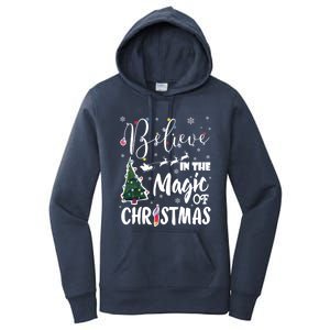 Believe In The Magic Of Christmas Gift Women's Pullover Hoodie