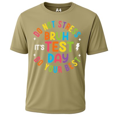 Bruh Its Test Day Rock The Test Teacher Student Testing Day Performance Shirt
