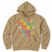 Bruh Its Test Day Rock The Test Teacher Student Testing Day Hoodie