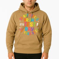 Bruh Its Test Day Rock The Test Teacher Student Testing Day Hoodie
