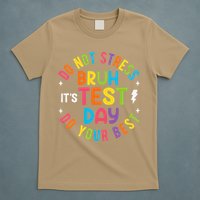 Bruh Its Test Day Rock The Test Teacher Student Testing Day T-Shirt