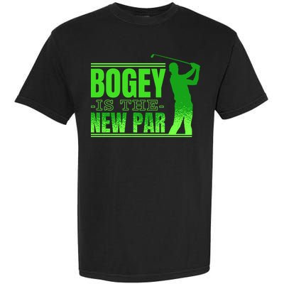 Bogey Is The New Par Funny Golfer Golf Golfing Garment-Dyed Heavyweight T-Shirt