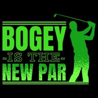 Bogey Is The New Par Funny Golfer Golf Golfing USA-Made Doggie Bandana