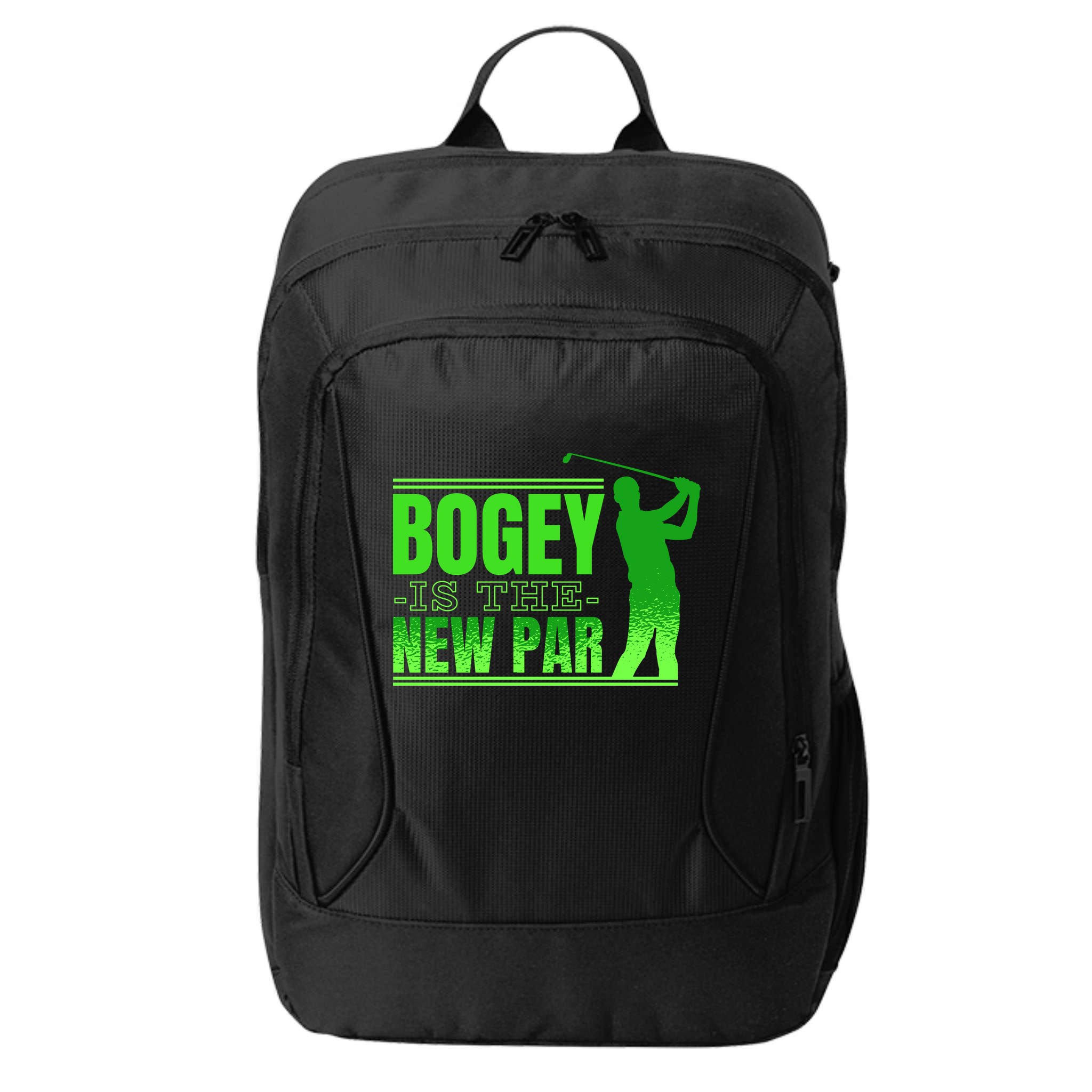 Bogey Is The New Par Funny Golfer Golf Golfing City Backpack