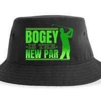 Bogey Is The New Par Funny Golfer Golf Golfing Sustainable Bucket Hat