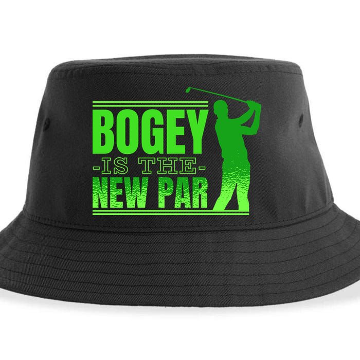 Bogey Is The New Par Funny Golfer Golf Golfing Sustainable Bucket Hat