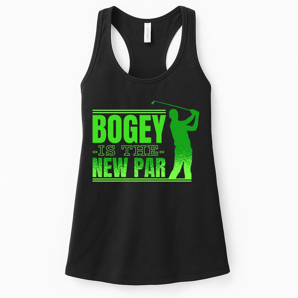 Bogey Is The New Par Funny Golfer Golf Golfing Womens Tank Top
