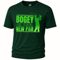 Bogey Is The New Par Funny Golfer Golf Golfing Cooling Performance Crew T-Shirt