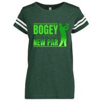 Bogey Is The New Par Funny Golfer Golf Golfing Enza Ladies Jersey Football T-Shirt