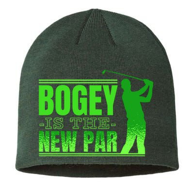 Bogey Is The New Par Funny Golfer Golf Golfing Sustainable Beanie