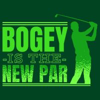 Bogey Is The New Par Funny Golfer Golf Golfing Premium T-Shirt