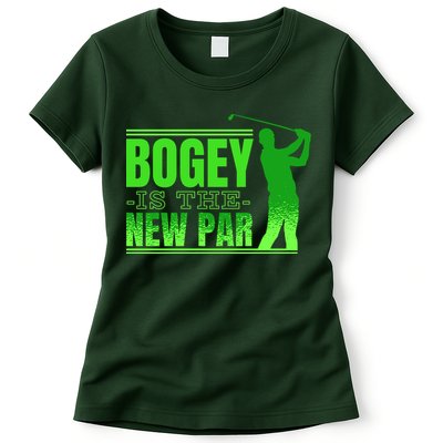 Bogey Is The New Par Funny Golfer Golf Golfing Womens T-Shirt