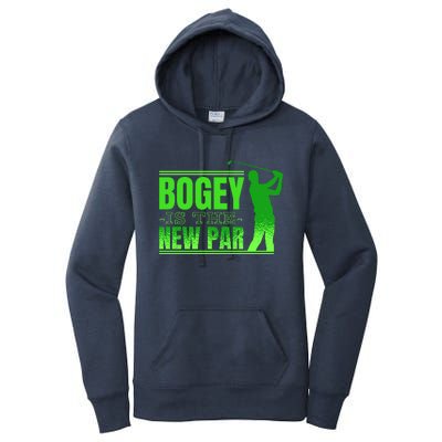 Bogey Is The New Par Funny Golfer Golf Golfing Women's Pullover Hoodie