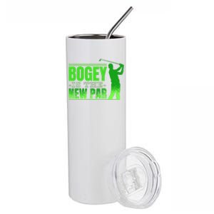 Bogey Is The New Par Funny Golfer Golf Golfing Stainless Steel Tumbler