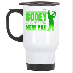 Bogey Is The New Par Funny Golfer Golf Golfing Stainless Steel Travel Mug