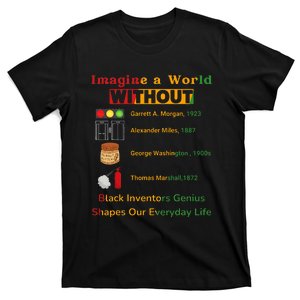 Black Inventors Their Timeless Contributions Black History T-Shirt