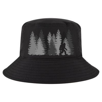 Bigfoot In The Forest Sasquatch Cute Gift Cool Comfort Performance Bucket Hat