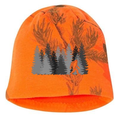 Bigfoot In The Forest Sasquatch Cute Gift Kati - Camo Knit Beanie