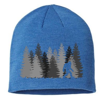 Bigfoot In The Forest Sasquatch Cute Gift Sustainable Beanie