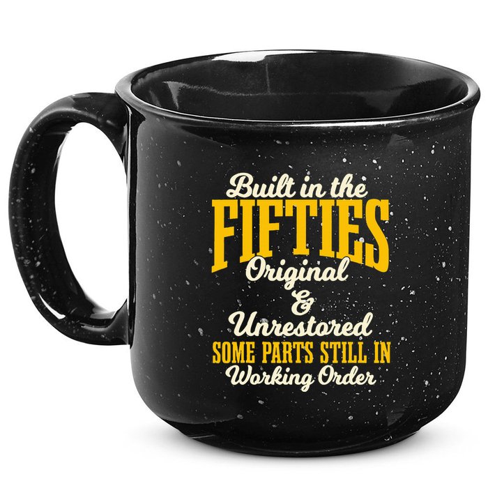 Built In The Fifties Original And Unrestored Some Parts 15oz Campfire Ceramic Mug