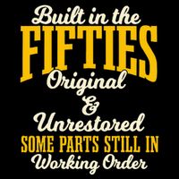 Built In The Fifties Original And Unrestored Some Parts Flatbill Hat