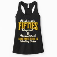 Built In The Fifties Original And Unrestored Some Parts Womens Tank Top