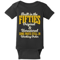 Built In The Fifties Original And Unrestored Some Parts Baby Bodysuit