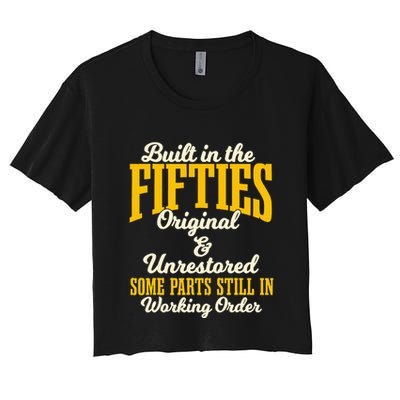 Built In The Fifties Original And Unrestored Some Parts Crop Top