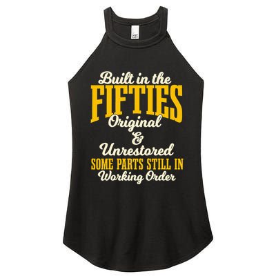 Built In The Fifties Original And Unrestored Some Parts Women's Perfect Tri Rocker Tank