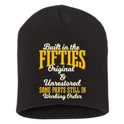 Built In The Fifties Original And Unrestored Some Parts Short Acrylic Beanie