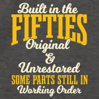 Built In The Fifties Original And Unrestored Some Parts Vector Backpack